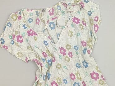 bawełniana bluzka z gumką na dole: E-vie, Bluzka damska, rozmiar S — 1