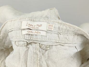 krótkie spodenki z siatką: F&F, Spodnie materiałowe damskie, rozmiar S — 4