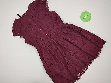 spódnice bordo: Sukienka damska, rozmiar S — 3