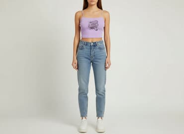 ubrania dla niskich osób: House, Top damski, rozmiar M — 6