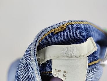 mid riser: H&M, Jeansy damskie, rozmiar L — 5
