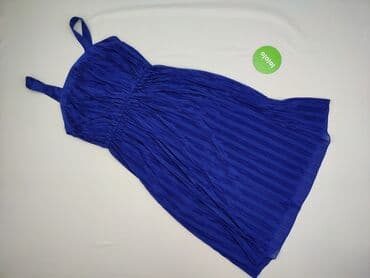 sukienki maxi na wesele niebieska: Sukienka damska, rozmiar L — 2