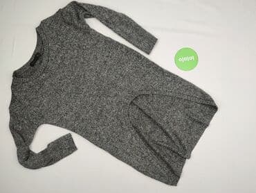 sukienki sweterkowe plus size: Women`s dress, size One size — 2