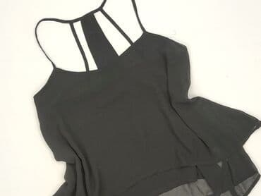 czarne bluzki z siateczki bershka: Bershka, Bluzka damska, rozmiar XS — 1