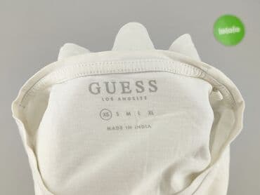 białe t shirty guess: Guess, T-shirt damski, rozmiar XS — 4