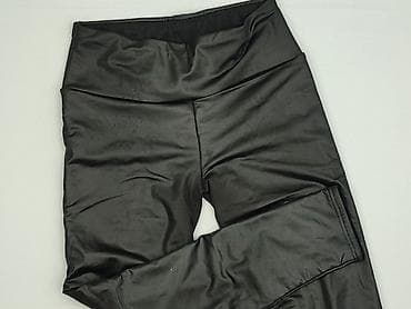 74 cm: Legginsy Ze skóry ekologicznej damskie, rozmiar S — 1