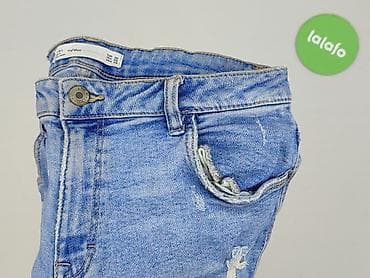 distressed jeans: Zara, Szorty damskie, rozmiar S — 7