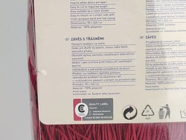 Dekoracje do domu: Zasłona sznurkowa Meradiso - Wymiary: 90 x 240 cm - Materiał: 100% — 5