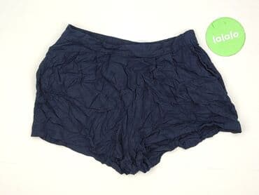 granatowe spodenki damskie: H&M, Szorty damskie, rozmiar M — 2