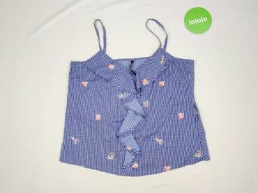 primark gingham top: Colours, Women`s top, size M — 2