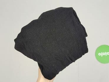 czarne prążkowane bluzki: Chic, Top damski, rozmiar M — 6