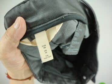 alexander wang spodnie: H&M, Material trousers for women, size M — 5