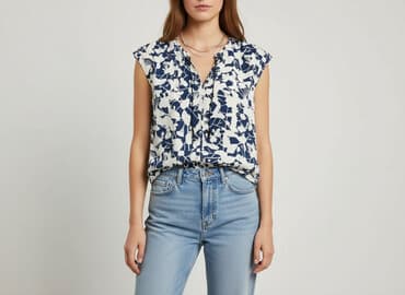 bluzki dla kobiet z dużym biustem: Saint Tropez, Bluzka damska, rozmiar L — 6