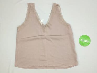 bluzki róża: H&M, Top damski, rozmiar L — 4