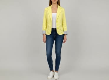 marynarka damska w jodełkę: Marynarka damska, rozmiar S — 6