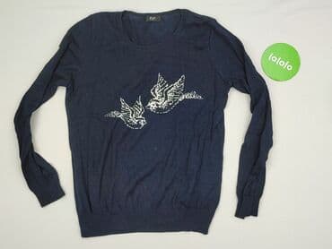 sweter piórkowy na drutach: F&F, Bluzka damska, rozmiar S — 3