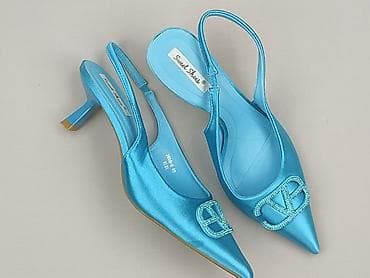 klapki hernes: Damskie czółenka/slingback Sweet Shoes - Model: 2800-S - Rozmiar: 40 — 1