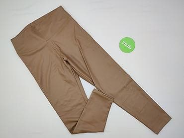 botki pull and bear: Legginsy Ze skóry ekologicznej damskie, rozmiar L — 2