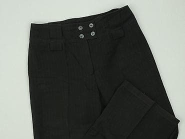 second hand poland: Material trousers for women, size S — 1