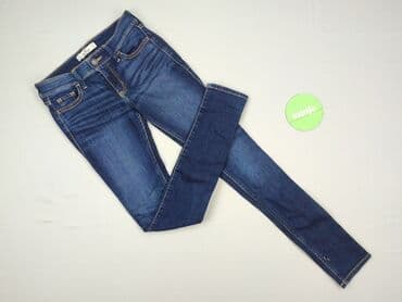 woskowane legginsy z wysokim stanem zara: Hollister, Jeansy damskie, rozmiar M — 2