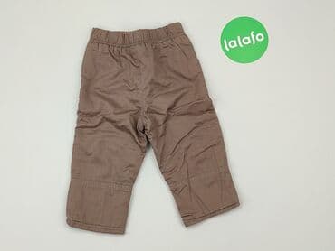 kurtki pikowane wiosna: Baby material trousers, 6-9 months, 68-74 cm, EarlyDays, condition - Very good — 3