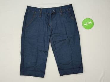 brazowe spodnie woskowane: Spodnie 3/4 damskie, XL — 2