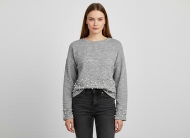 szara bluza zara: HDM, Bluza damska
, rozmiar S — 7