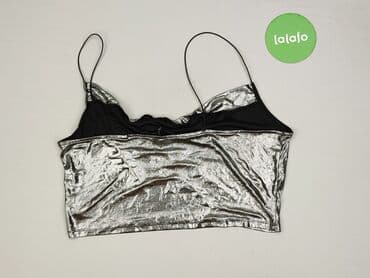 koszulka z guzikami h m: Divided, Top damski, rozmiar L — 3