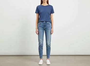 biały t shirt zara: Zara, T-shirt damski, rozmiar S — 6