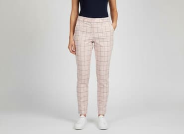 mohito spodnie z eko skóry: Mohito, Spodnie materiałowe damskie, rozmiar L — 1