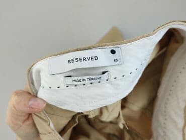 jeansy paper bag reserved: Reserved, Spodnie materiałowe damskie, rozmiar XS — 4