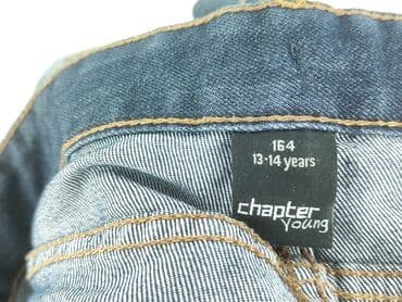 bluzy y2k: Spodnie jeansowe, Young Style, 14 lat, 164, stan - Bardzo dobry — 4