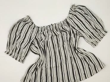 bluzki z gumką na dole plus size: Bluzka damska, rozmiar L — 5