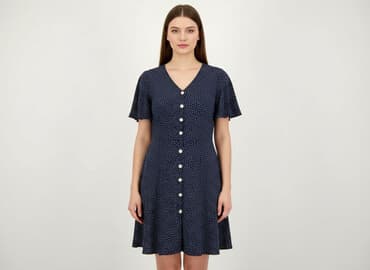 stradivarius sukienka w kropki: Women`s dress, size M — 1