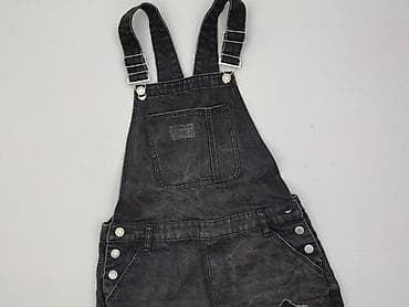 custom jeansy: Denim Co, Ogrodniczki damskie, rozmiar S — 1