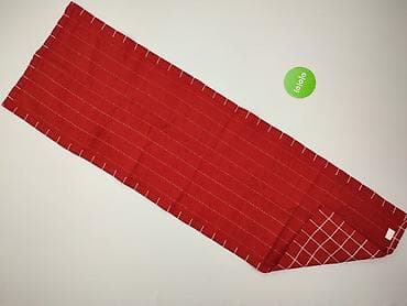 obrusy czerwone: Obrus 120 x 40, kolor - Czerwony, stan - Idealny — 3