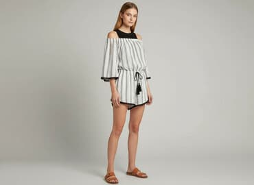 koronkowy kombinezon zara: Forever 21, Kombinezon damski, rozmiar S — 7