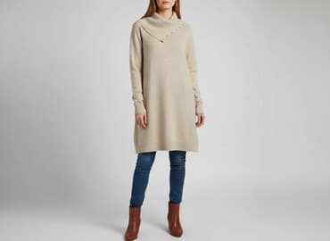 sukienka z poduszkami na ramionach h m: H&M, Women`s dress, size M — 1