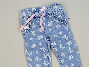 bluzka biala: Spodnie jeansowe, Pocopiano, 1.5-2 lat, 92, stan - Bardzo dobry — 1