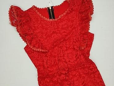 czerwona sukienka pull: Sukienka damska, rozmiar S — 1