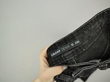 moda lat 80 w polsce: Cropp, Jeansy damskie, rozmiar 2XS — 5