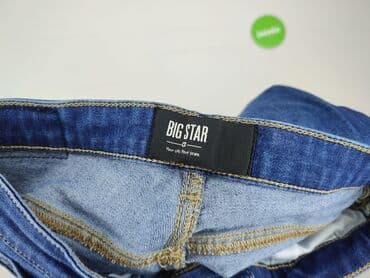 jeans with red stars: Big Star, Jeans for women, size S (EU 36) — 4
