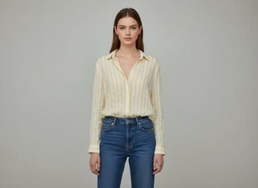 bluza w paski h m: H&M, Bluzka damska, rozmiar XS — 1