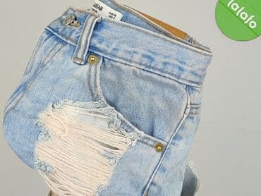 podarte jeansy: PULL&BEAR, Szorty damskie, rozmiar S — 5
