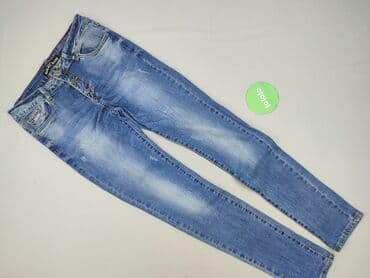 klapki miu miu z futerkiem: Jeansy damskie, M — 2