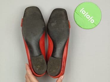 skórzane buty do przedszkola: Balerinki damskie, rozmiar 37 — 3