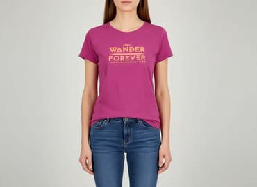 t shirty magenta: Hi-Tec, Women`s T-shirt, size L — 1