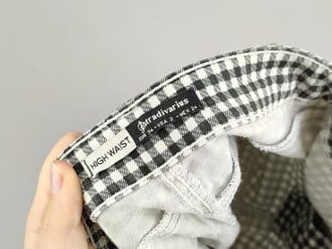 stradivarius spodnie czarne z wysokim stanem: Stradivarius, Spodnie materiałowe damskie, rozmiar XS — 5