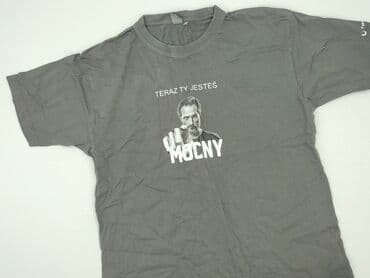 czarna koszulka ze zlotym nadrukiem: Identity, Koszulka dla mężczyzn, XL — 1