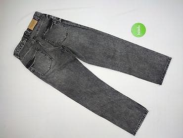 szerokie spodnie pull: PULL&BEAR, Jeansy damskie, rozmiar S — 3